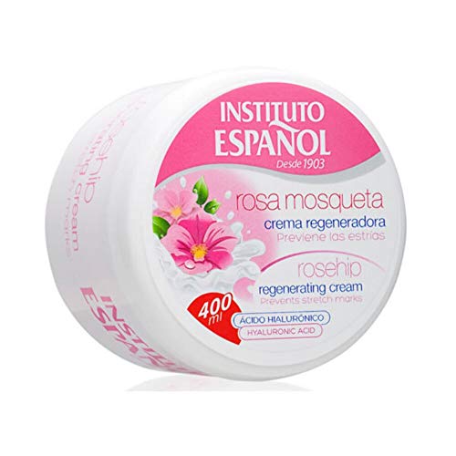 Crema Regeneradora Rosa Mosqueta - Instituto Español Tarro 400 ML
