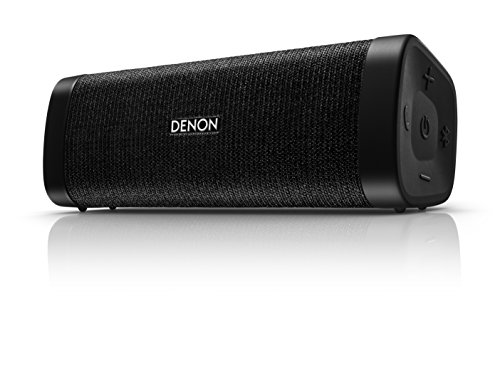 Denon DSB-250BT Negro - Altavoces portátiles (4 cm, Inalámbrico, Bluetooth/3.5 mm, A2DP,AVRCP,HFP,HSP, 30 m, Negro)