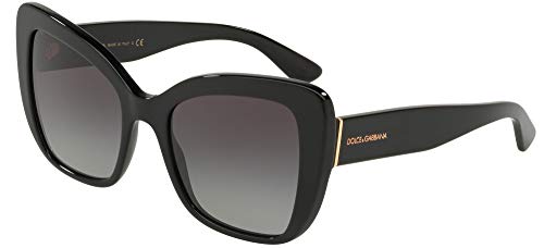Dolce & Gabbana 0DG4348 Gafas de sol, Black, 54 para Mujer