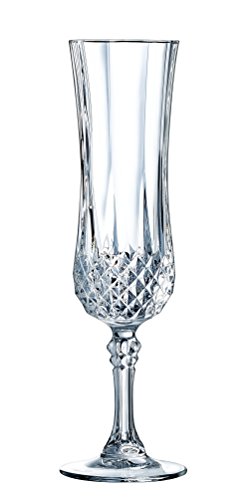 Eclat Cristal D'Arques Vasos de Brandy Longchamp, de Vidrio, 32 cl, 6 Unidades, Vidrio, Cristal, 14 cl