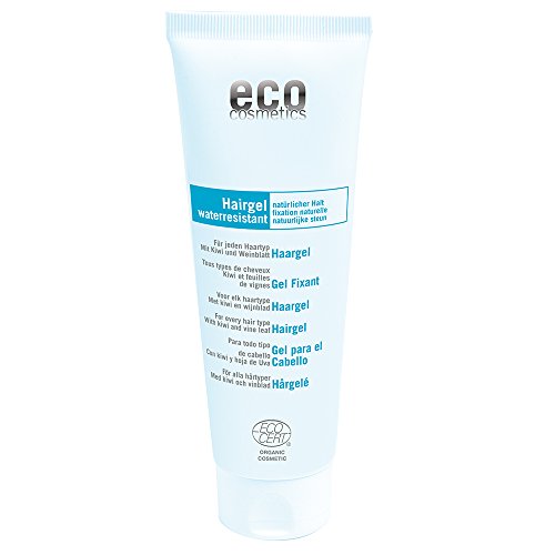 Eco Cosmetics - Gel fijador cabello Kiwi - Hoja de parra, EcoCosmetics 125ml