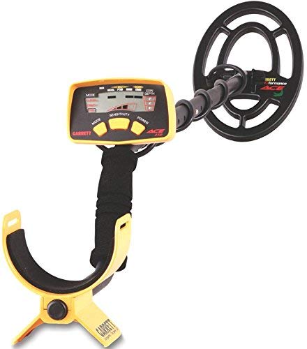 GARRETT ACE 150 - Detector de metales, color negro, amarillo