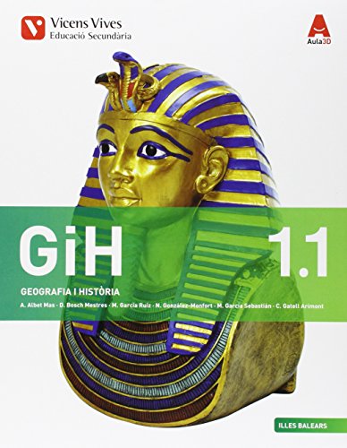 GIH 1 BAL (1.1-1.2) (GEOGRAFIA I HISTORIA) AULA 3D: GiH 1. Illes Balears. Geografia I Història. Llibe 1 I 2. Aula 3D: 000002 - 9788468231075