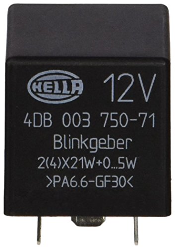 HELLA 4DB 003 750-711 Relé de intermitencia, 12V, electrónico