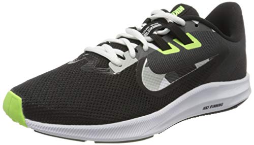 Nike Downshifter 9, Zapatilla de Correr para Hombre, Negro/Blanco Particula Gris/Dk Humo Gris, 44 EU