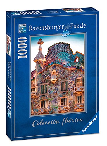 Ravensburger - Colección Ibérica Barcelona, Rompecabezas de 1000 Piezas, 70 x 50 cm (196319)