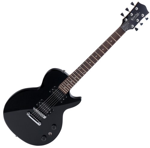 Rocktile LP BL-100 - Guitarra eléctrica, color negro