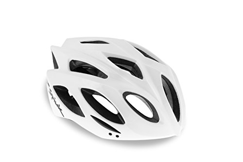 Spiuk Rhombus Casco, Unisex Adulto, Blanco, (S/M) 52-58