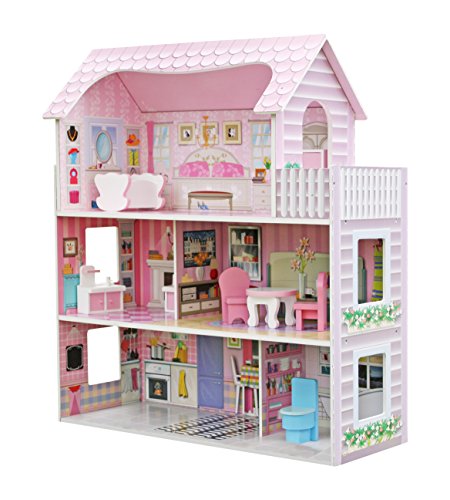 Star Ibaby- Casa de Muñecas con Familia y Mobiliario, Multicolor, Talla Única (Duplex)