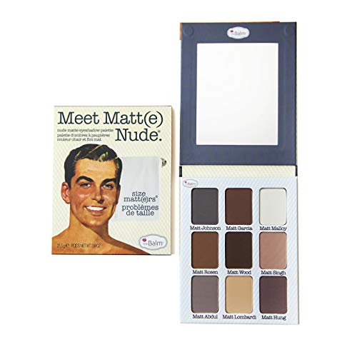 The Balm Nude Matte Eye Shadow Palette Meet Matt(e) Nude 9 Shades Paleta cieni do powiek