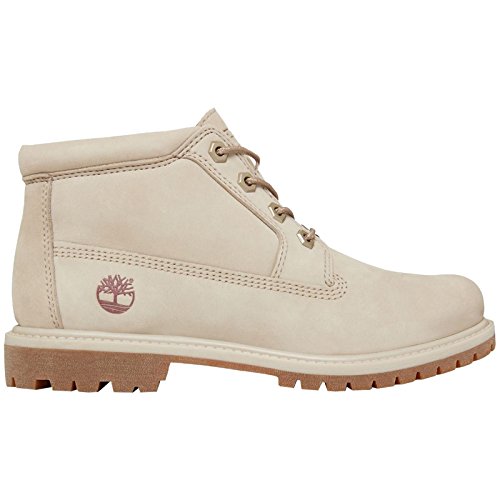 Timberland Nellie Double Collar, Botas Chukka para Mujer, Rosa (Pure Cashmere Waterbuck K51), 40 EU