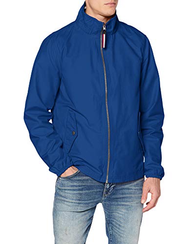 Tommy Hilfiger TJM Essential Hooded Jacket Chaqueta, Azul (Limoges 434), M para Hombre