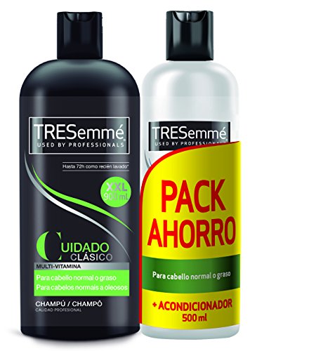 Tresemmé Clásico Pack Champú y Acondicionador - 900 ml + 500 ml