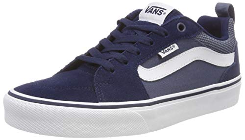 Vans Filmore, Zapatillas para Hombre, Azul ((Suede Canvas) Dress Blues/Vintage Indigo T2l), 40 EU