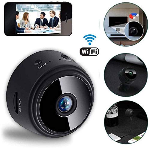 Wireless WiFi Camera with SENSORI Night Vision 1080P (Negro)