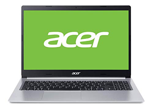 Acer Aspire 5 - Ordenador Portátil de 15.6" FullHD (Intel Core i5-10210U, 8GB RAM, 512GB SSD, UMA, Windows 10 Home) Plata, Qwerty Español