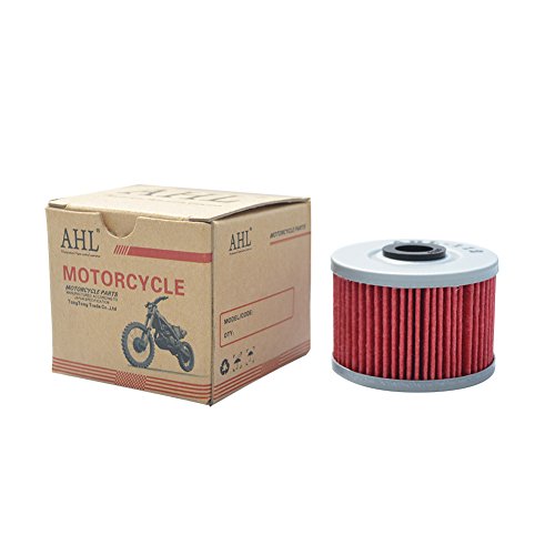 AHL- Motocicleta Filtro de Aceite Oil Filter para Honda XR650R 650 2000-2007