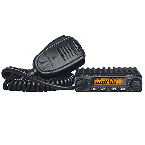 Albrecht 12611 - Mini CB Radio, Negro