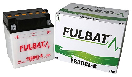 Batería FULBAT YB30CL-B 12V 30Ah 300A Largo: 165 x Ancho: 130 x Alto 192 (mm)