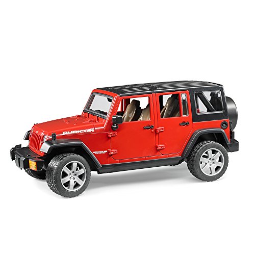 Bruder - JEEP Wrangler Unlimited Rubicon, Colores surtidos