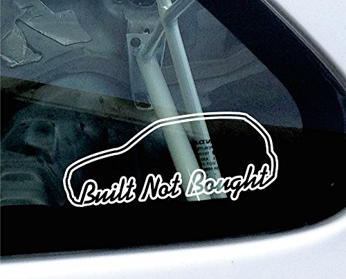 Built not bought car sticker - for Vauxhall / Opel Corsa C SRi