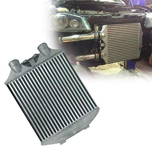 DiLiBee - Intercooler delantero (70 mm, aluminio, 60 psi)