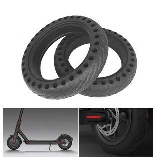 Grizack Neumáticos de Repuesto para neumáticos de Goma Maciza de 1 Pieza para el Scooter eléctrico Xiaomi Mijia M365 8 1 / 2x2 (Only One)