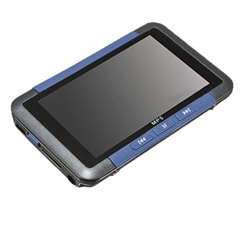 IPOTCH 1 Pieza de Pantalla LCD TFT de 3 Pulgadas Reproductor de Música Estéreo - Azul 8GB