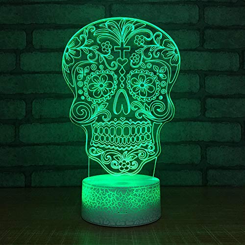 Jesus Small Night Light Touch Protección Para Los Ojos 3D Lámpara LED Interruptor Táctil Creativo Luz Para Habitación De Niños(Con control remoto)