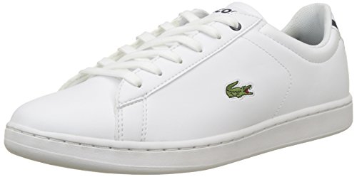 Lacoste Sport Carnaby EVO BL 1 SPJ, Bajos Infantil, Multicolor (Wht/nvy), 39 EU ( 5.5 UK )