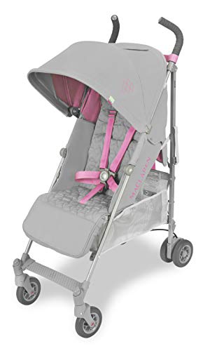 Maclaren Quest Silla de paseo - ligero, para recién nacidos hasta los 25kg, Asiento multiposición, suspensión en las 4 ruedas, Capota extensible con UPF 50+