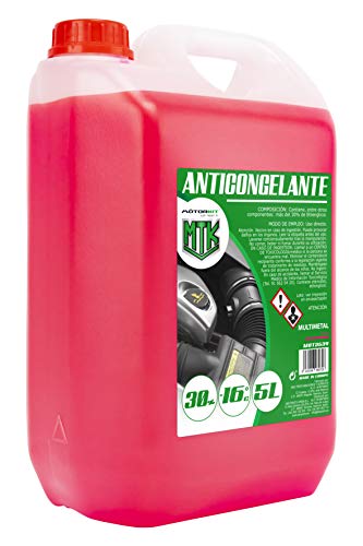 Motorkit MOT3539 Anticongelante, 5L, 30 %, Rosa