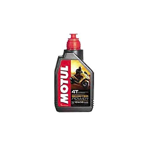 MOTUL 105936 - Aceite para Moto, 10 W30, 4T, 1 litro