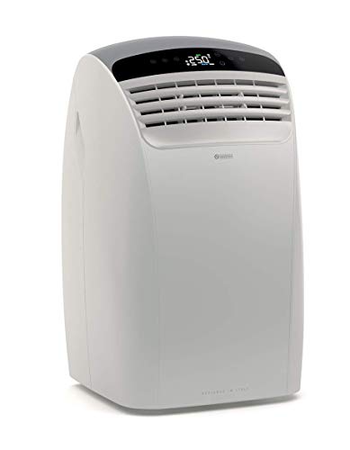 Olimpia Splendid 01919 Dolceclima Silent 12 P Aire Acondicionado Portátil 12.000 BTU/h, 2.7 kW, Gas R290, Diseñado en Italia