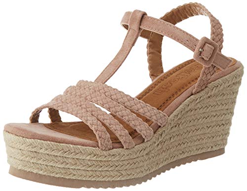 Refresh 69563.0, Sandalias con Plataforma para Mujer, Rosa (Nude Nude), 37 EU