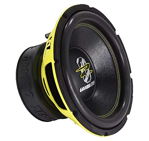 Subwoofer Ground Zero 30 cm GZRW 12 X SPL 2 X 2ω 1500watt New amarillenta Sub GZ CC 32 Coche