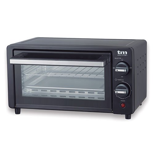 Tm Electron Tmpho001Bk Mini Horno Tostador 800W, 10L De Capacidad, 3 Modos De Calentamiento, negro