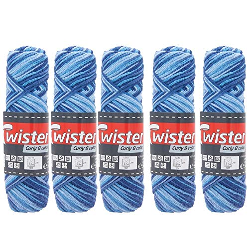 Twister 4020885045565 - Hilo para agarrar ollas (algodón, 85 m), color azul