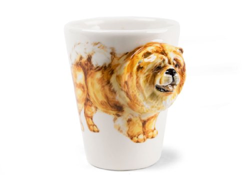 Un Regalo de Chow Chow, Taza de Café Hecho a Mano por Blue Witch