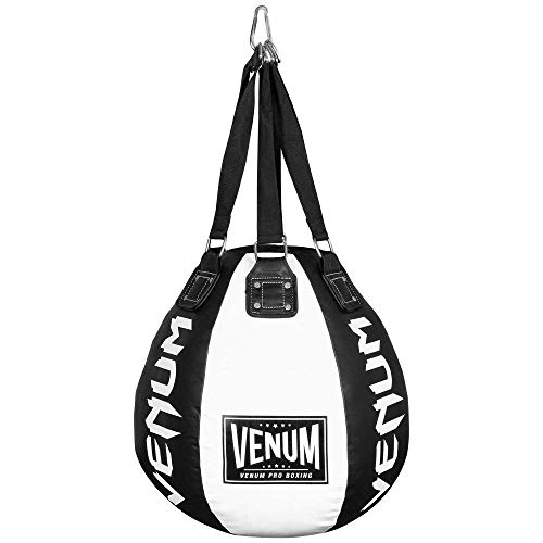 Venum Elite Boxeo Huracán Grande Bola Saco de Boxeo Negro - 25 Kilos