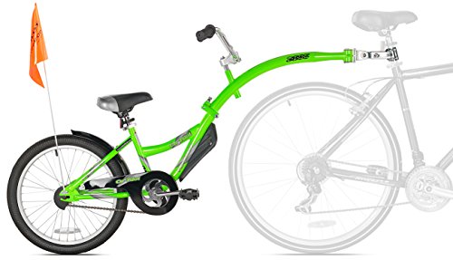 WeeRide 86457 Bicicleta Remolque Copilot, Niños, Verde, M