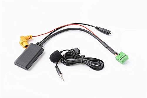 Adaptador Bluetooth de Llamada Manos Libres para Audi A4L A5 A6L Q5 Q7 S5 2010+ con Entrada de Audio MMI 3G AMI Multimedia, Auto, Receptor de música parlante inalámbrico AUX