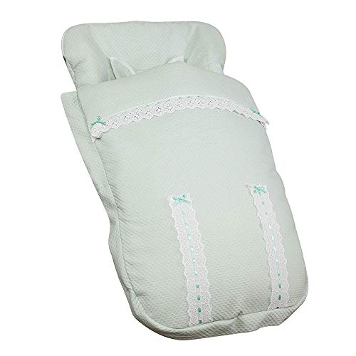 Babyline Classic - Saco de silla, unisex, color verde agua