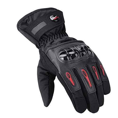 BJ Pantalla táctil global Motocicleta Moto Motocross Racing MTB Ciclismo Guantes Largo Puño Nuevo ( XL )