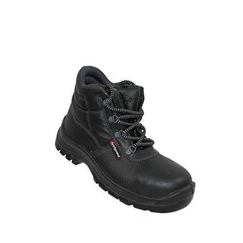 Calzado Protector del pie 63.185.0 S3 SRC Trabajo Bauschuhe Alta Negro B-Stock, Tamaño:36 EU