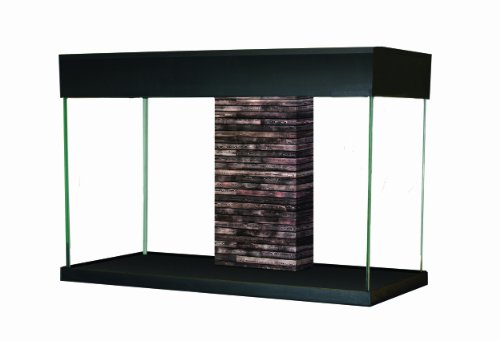 Fluval Kit de Acuario de 95 L, Color Negro y Mesa Acccent