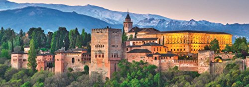 Jumbo pcs Panorama Alhambra, Spain, Puzzle de 1000 Piezas (618574)