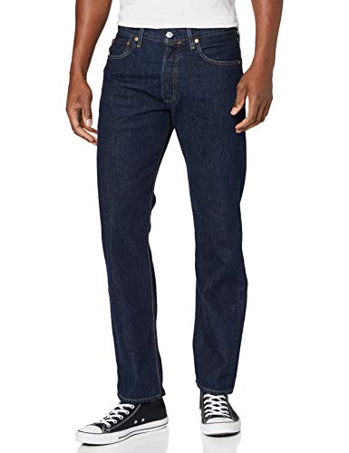 Levi's 501 Original Fit Jeans Pantalón vaquero con diseño clásico y cómodos de usar, Onewash, 36W / 32L para Hombre