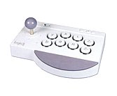 Logic3 Wii Arcade Controller Gamepad Blanco - Volante/mando (Gamepad, Wii, Blanco)