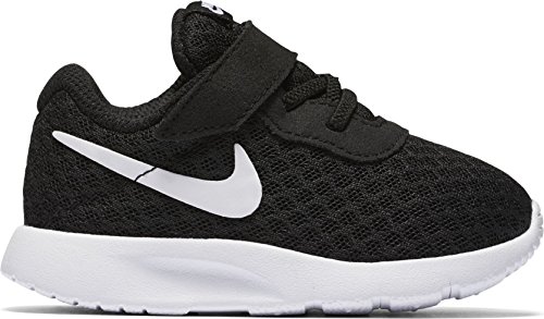 Nike Tanjun, Zapatillas para Niños, Blanco Black White White, 19.5 EU